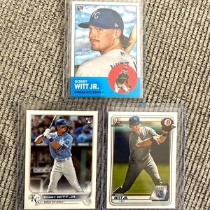 Bobby Witt Jr rookie lot